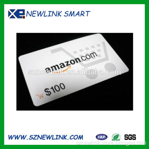 Printing Plastic VIP Gift Card, Membership Plastic Card